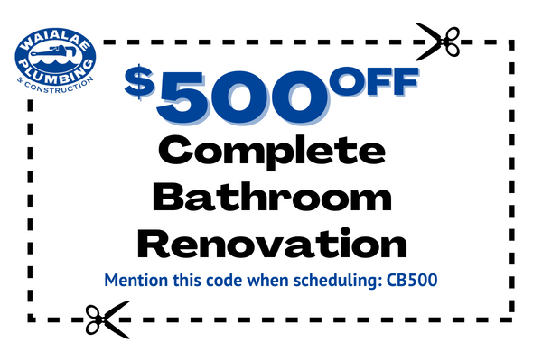 image of coupon for $50 off plumbing services